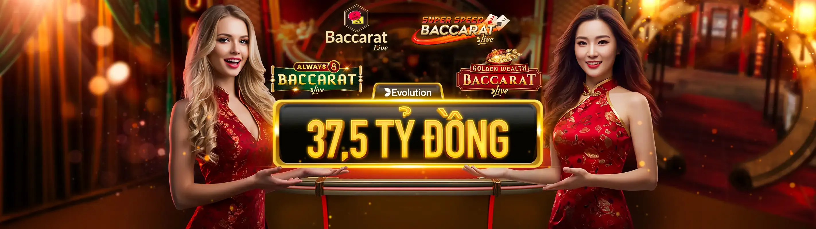 Bàn Baccarat sang trọng tại sv8888 code