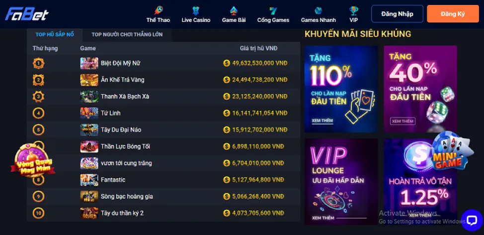 Lợi Ích Khuyến Mãi SV8888 Code